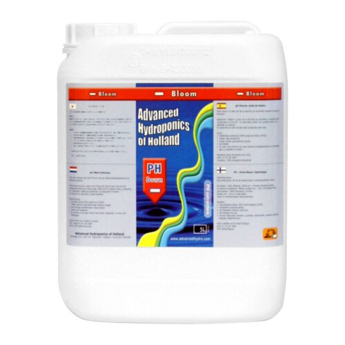 Advanced Hydroponics PH- (Minus) Bloom 5L