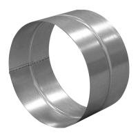 Muffe f&uuml;r Formteile 125 mm