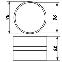PVC Rohrverbinder 100 mm (111)