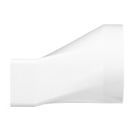 PVC Übergangsstück Rundrohr 100 mm auf...