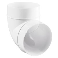 PVC Bogen 90&deg; f&uuml;r Rundrohre 150 mm (323)