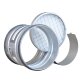 Grobstaubfilter rund 200 mm für Zuluft