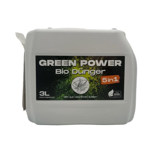 S&R Organics Green Power 5in1 Bio Dünger 3 Liter
