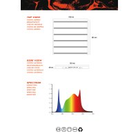 Spider King 360W 2,8 µmol/J - LED System Vanguard...