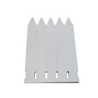 Kunststoff-Stecketiketten - 40 Stück, weiß (12...