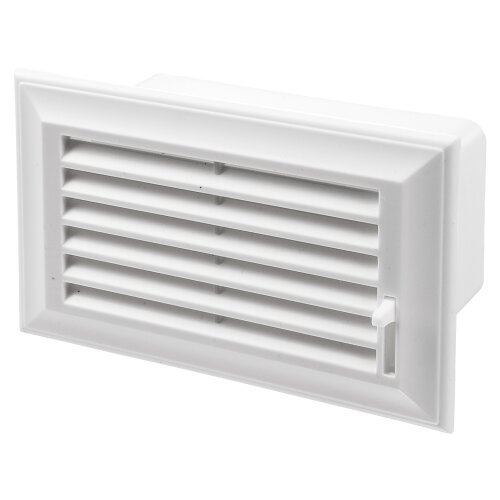 Flachkanal Abschlussgitter 204x60 mm regulierbar (872)
