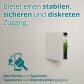 Revisionsklappe GK-Einlage 200x200 mm mit Rahmen aus Aluminium