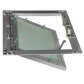 Revisionsklappe GK-Einlage 250x300 mm mit Rahmen aus Aluminium