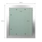 Revisionsklappe GK-Einlage 250x300 mm mit Rahmen aus Aluminium