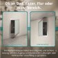 Revisionsklappe GK-Einlage 250x300 mm mit Rahmen aus Aluminium