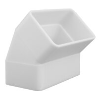 Flachkanal Winkel 45° vertikal 110x55 mm (705)