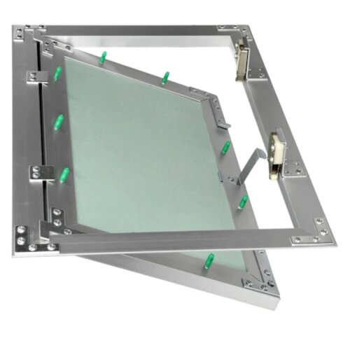 Revisionsklappe GK-Einlage 400x600 mm mit Rahmen aus Aluminium