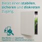 Revisionsklappe GK-Einlage 400x600 mm mit Rahmen aus Aluminium