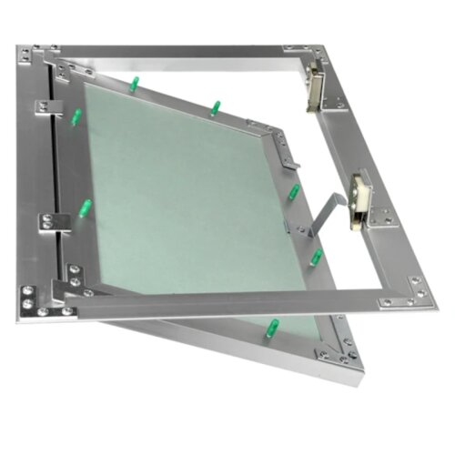 Revisionsklappe GK-Einlage 250x400 mm mit Rahmen aus Aluminium