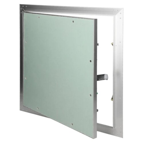 Revisionsklappe GK-Einlage 500x500 mm mit Rahmen aus Aluminium