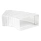 Flachkanal Winkel 45° horizontal 110x55 mm (polygonal) (52510)