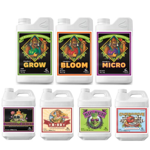 Advanced Nutrients Düngerset pH Perfect Grow, Bloom & Micro Hobbyist Level