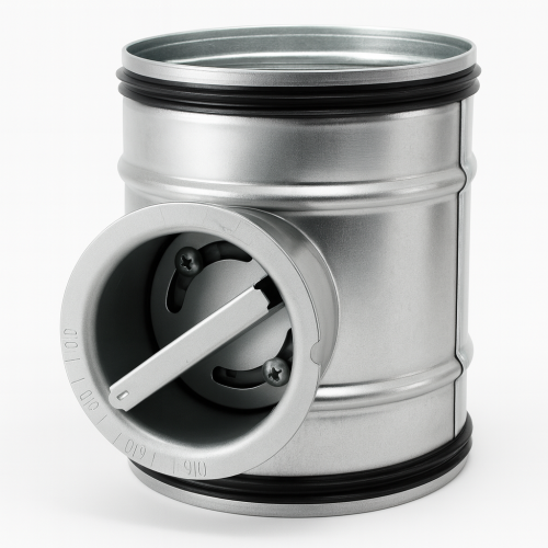 Absperrklappe mit Dichtung 160 mm