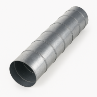 Wickelfalzrohr verzinkt 250 mm Länge 1 m