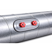 Revisionsklappe für Wickelfalzrohre 250 mm