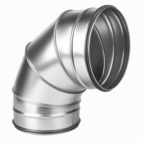 Bogen 90° Ø 250 mm mit Lippendichtung