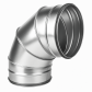 Bogen 90&deg; &Oslash; 250 mm mit Lippendichtung