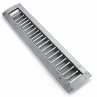 Lüftungsgitter für Wickelfalzrohre 525 x 75 mm