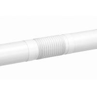 PVC Rohrverbinder flexibel 125 mm Länge 50 cm