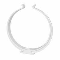 PVC Halter für 100 mm Rundrohre