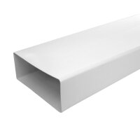 PVC Flachkanal 220x90 mm Länge 1000 mm