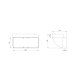 Flachkanal Winkel 90° vertikal 220x90 mm