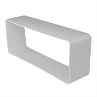 Flachkanal Komponentenverbinder (Muffe) 220x90 mm