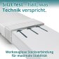 Flachkanal Rückschlagklappe 220x90 mm