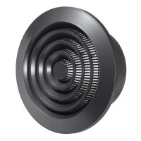 Deckendiffusor rund 100 mm anthrazit