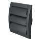 Lamellengitter 150x150 mm - 100 mm (anthrazit)