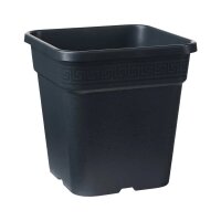 Topf viereckig 25 x 25 x 25,5cm (11L) mit Muster