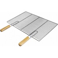Grillrost 60 x 40 cm Edelstahl eckig