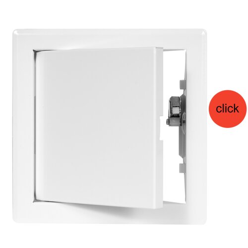 Revisionsklappe Metall 200x200 mm mit Click-Komfort