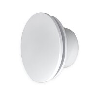 Tellerventil Kunststoff 100 mm ultra-flach für Ab-...