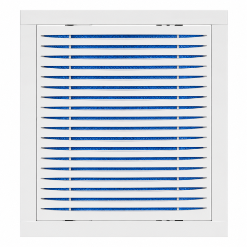 Lüftungsgitter mit Filter aufklappbar 200x300 mm weiß